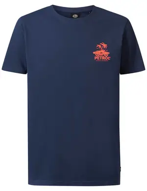 Petrol Men T-Shirt SS Classic Print M-1040-TSR165