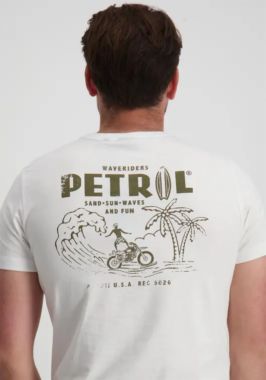 Petrol Men T-Shirt SS Classic Print M-1040-TSR635