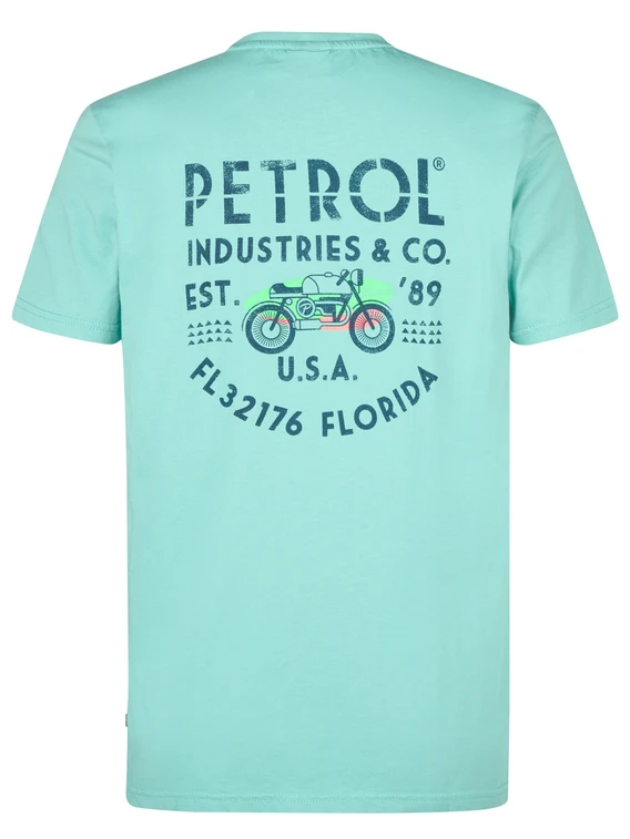 Petrol Men T-Shirt SS Classic Print M-1050-TSR603