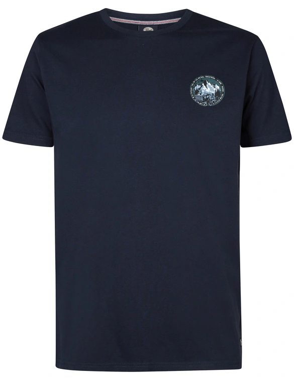 Petrol Men T-Shirt SS Classic Print M-3040-TSR257