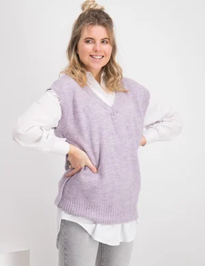 Pieces PCCHRIS V-NECK KNIT VEST D2D 17111682