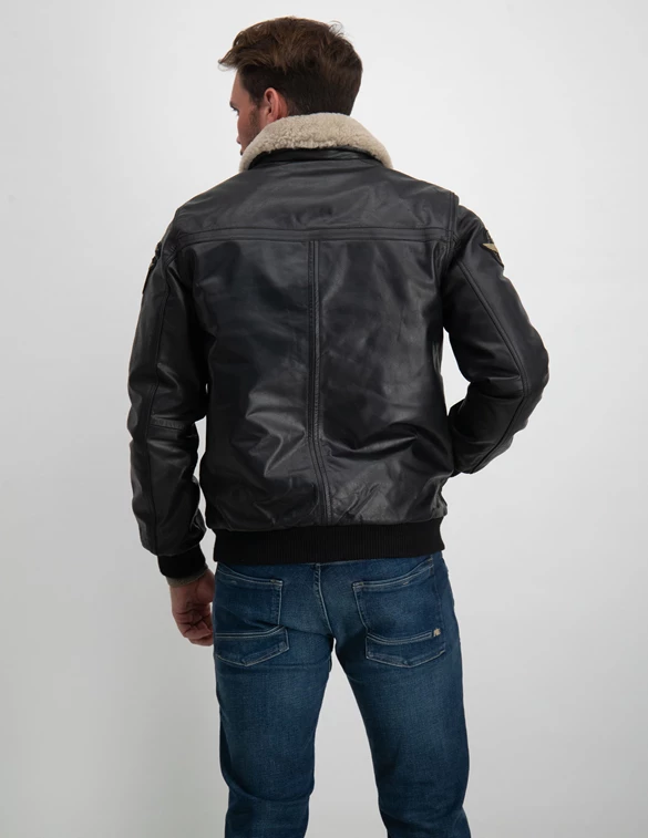 PME Legend Bomber jacket HUDSON Buff Leather PLJ2308700