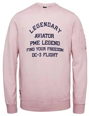 PME Legend Crewneck interlock cold dye PLS2302432