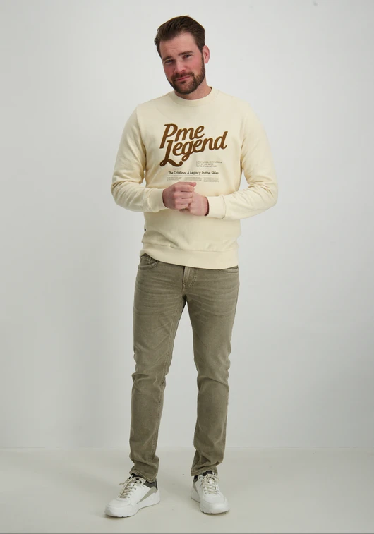 PME Legend Crewneck peached terry PSW2502473