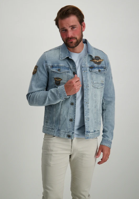 PME Legend DENIM JACKET SUMMER BLUE TONE PDJ2502701