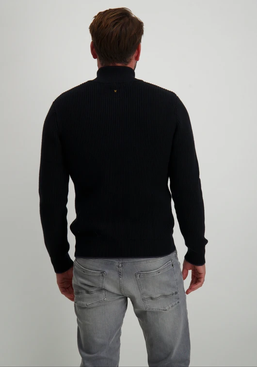 PME Legend Half zip collar cotton mix cable PKW2410305