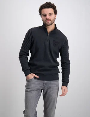 PME Legend Half zip collar Cotton Plated PKW215321