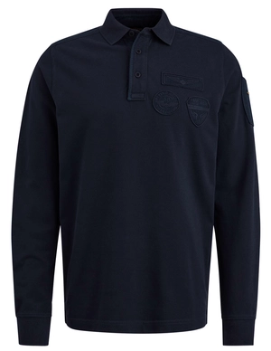 PME Legend Long sleeve polo rugged pique garm PPS2308802