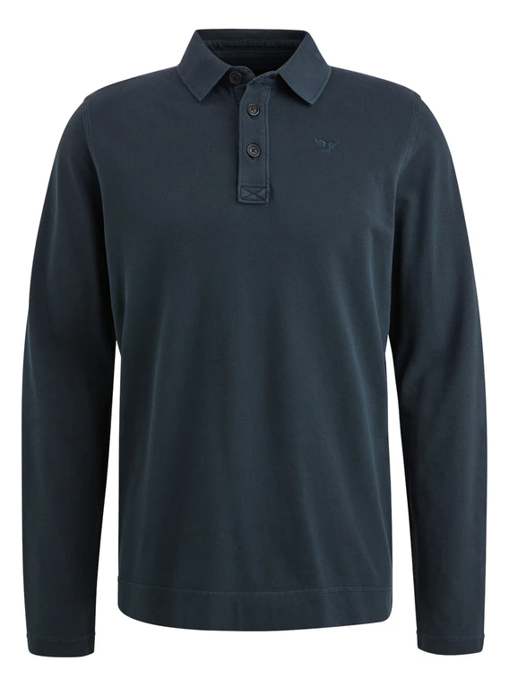 PME Legend Long sleeve polo shirt pique garme PPS2502803