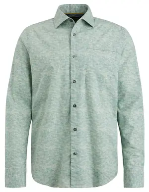 PME Legend Long Sleeve Shirt Print On Poplin PSI2311230