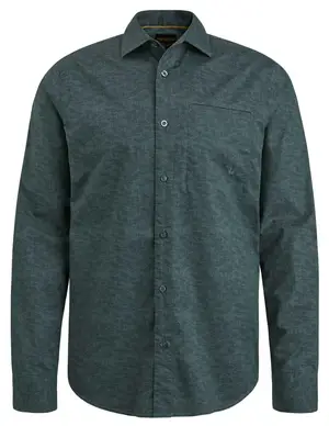 PME Legend Long Sleeve Shirt Print On Poplin PSI2311230