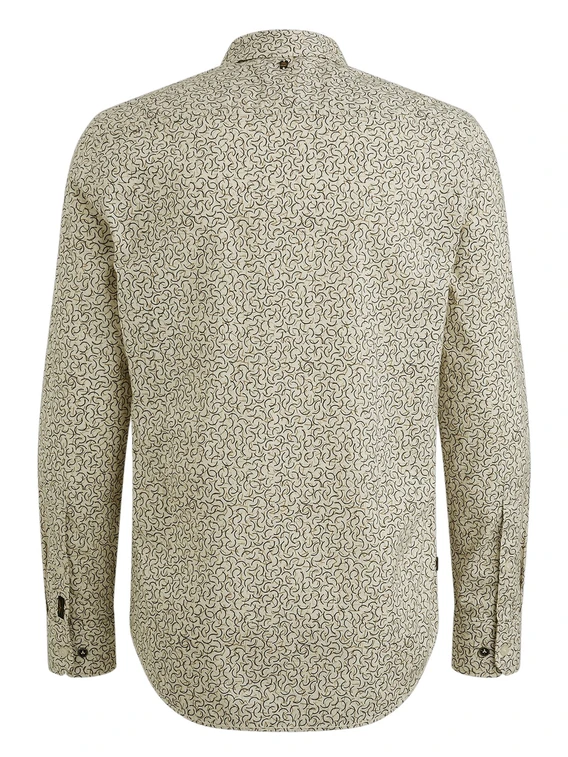 PME Legend Long Sleeve Shirt Print On Slub PSI2506231