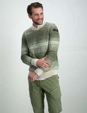 PME Legend R-neck cotton stripe PKW2302301
