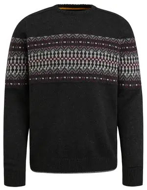 PME Legend R-neck fair isle PKW2310312