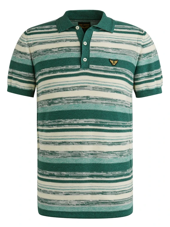 PME Legend Short sleeve polo cotton slub grad PPSS2503866