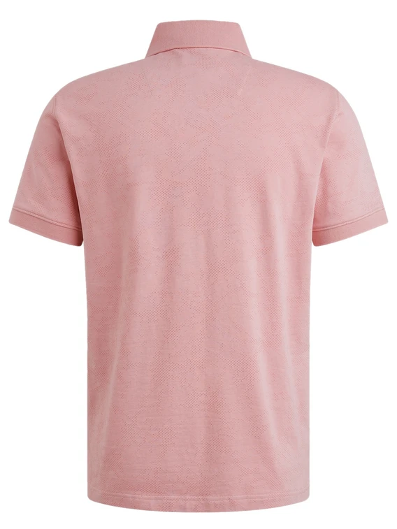 PME Legend Short sleeve polo fine pique aop PPSS2505860