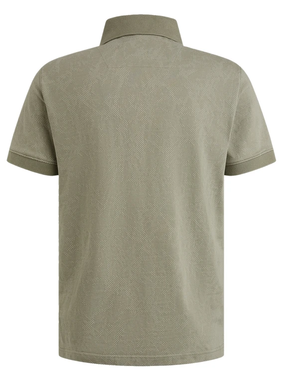 PME Legend Short sleeve polo fine pique aop PPSS2505860