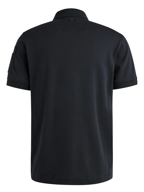 PME Legend Short sleeve polo interlock melang PPSS2503857