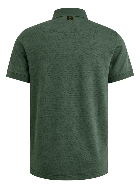 PME Legend Short sleeve polo Jacquard jersey PPSS2503883