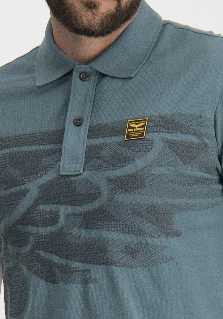PME Legend Short sleeve polo Pique embroidere PPSS2403864