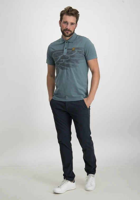 PME Legend Short sleeve polo Pique embroidere PPSS2403864