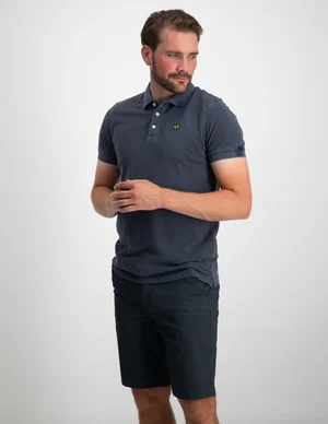 PME Legend Short sleeve polo Pique garment dy PPSS2304852