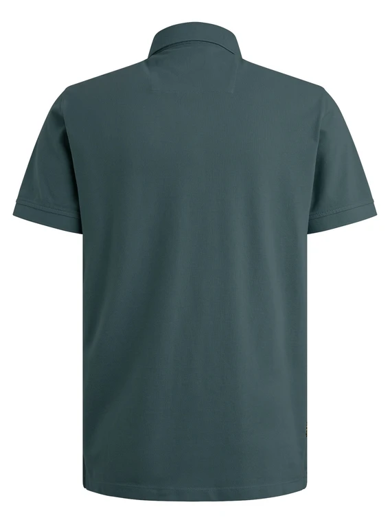 PME Legend Short sleeve polo pique garment dy PPSS2505850