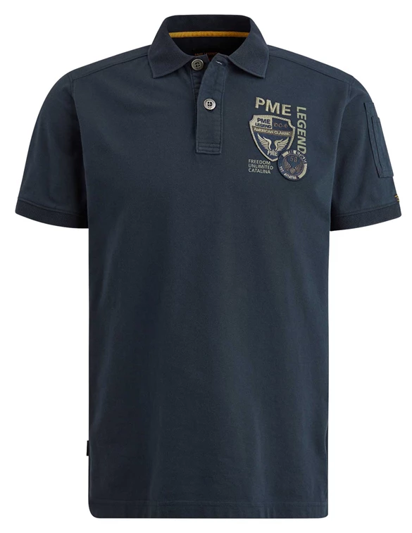 PME Legend Short sleeve polo pique PPSS2404882
