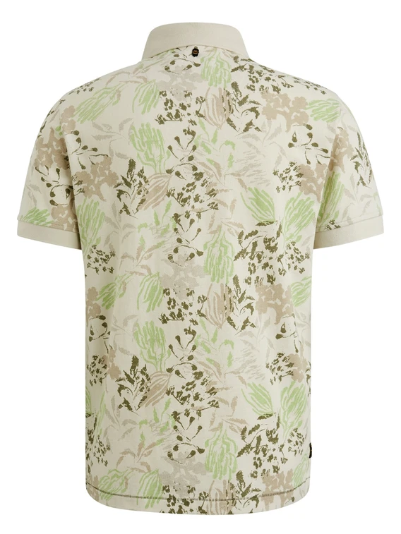 PME Legend Short sleeve polo printed fine piq PPSS2504879