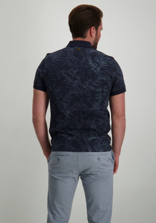 PME Legend Short sleeve polo Single jersey ao PPSS2503859