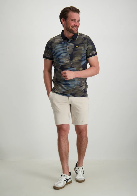 PME Legend Short sleeve polo single jersey ao PPSS2503893