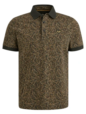 PME Legend Short sleeve polo slub jersey aop PPSS2506893