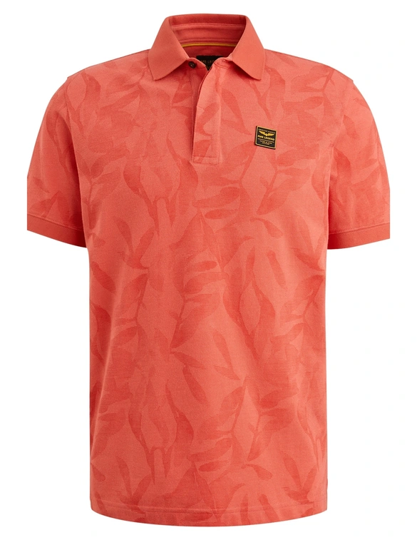 PME Legend Short sleeve polo two tone pique p PPSS2504851