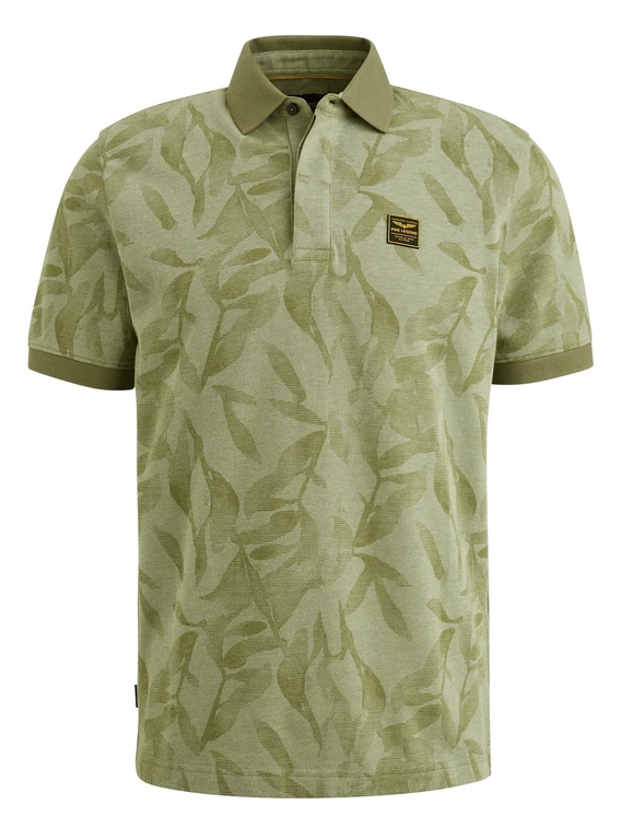 PME Legend Short sleeve polo two tone pique p PPSS2504851