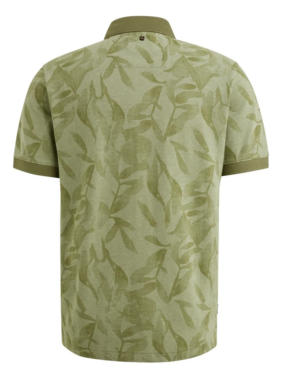 PME Legend Short sleeve polo two tone pique p PPSS2504851