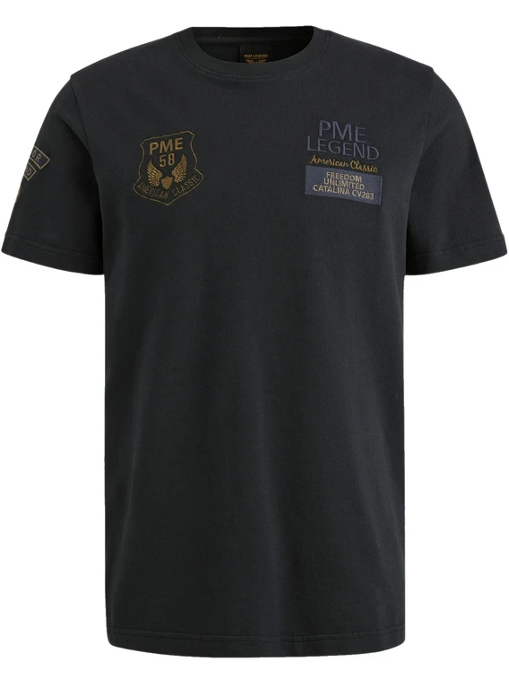 PME Legend Short sleeve r-neck flat waffel je PTSS2504576
