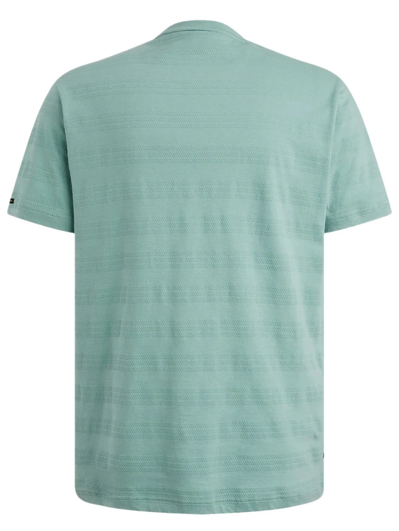 PME Legend Short sleeve r-neck jacquard strip PTSS2505573