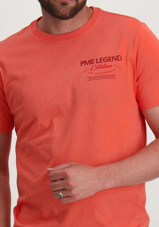 PME Legend Short sleeve r-neck single jersey PTSS2504589