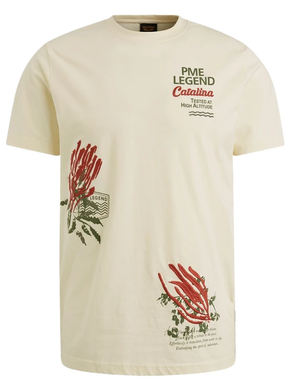 PME Legend Short sleeve r-neck single jersey PTSS2504591
