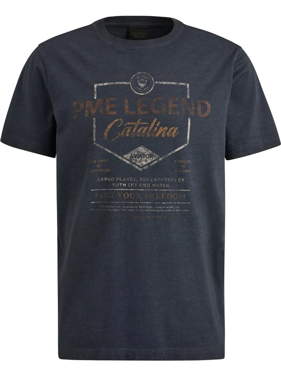 PME Legend Short sleeve r-neck single jersey PTSS2504593