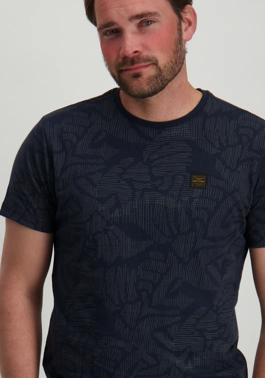 PME Legend Short sleeve r-neck slub jersey ao PTSS2503567
