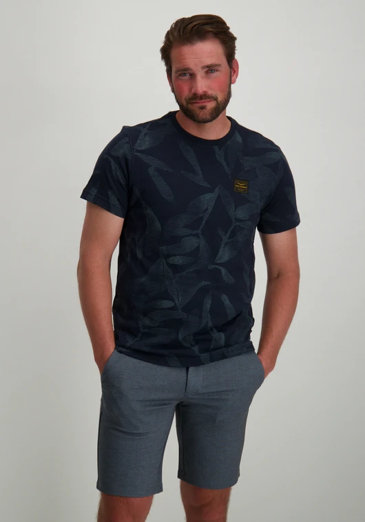PME Legend Short sleeve r-neck slub jersey ao PTSS2504590