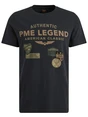 PME Legend Short sleeve r-neck slub jersey PTSS2505580