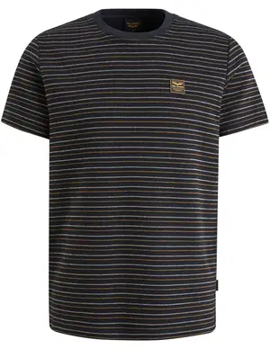 PME Legend Short sleeve r-neck textured yd st PTSS2406595