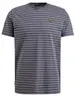 PME Legend Short sleeve r-neck yarn dyed stri PTSS2404575