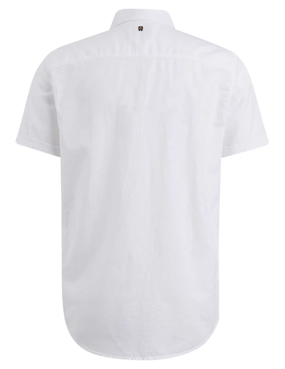 PME Legend Short Sleeve Shirt Ctn Linen 2tone PSIS2404211
