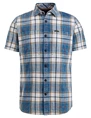 PME Legend Short Sleeve Shirt Indigo Yarndyed PSIS2403242