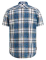 PME Legend Short Sleeve Shirt Indigo Yarndyed PSIS2403242