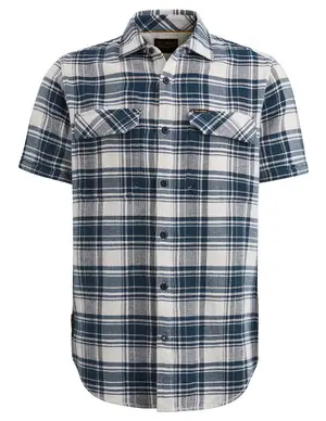 PME Legend Short Sleeve Shirt Matt Dobby Weav PSIS2404207