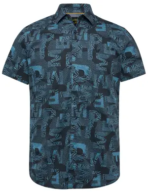 PME Legend Short Sleeve Shirt Print On Ctn Sl PSIS2303230
